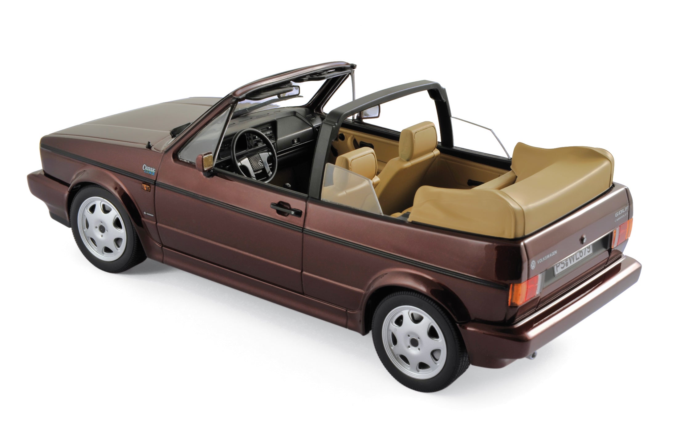 norev-volkswagen-golf-cabriolet-classic-line-1992-modellino-auto-1-18-rosso-meta image 2