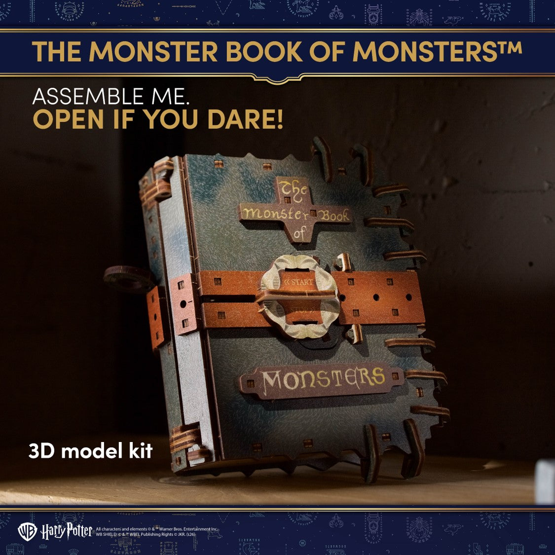 ugears-the-monster-book-of-monsters-harry-potter-puzzle-3d-legno image 8