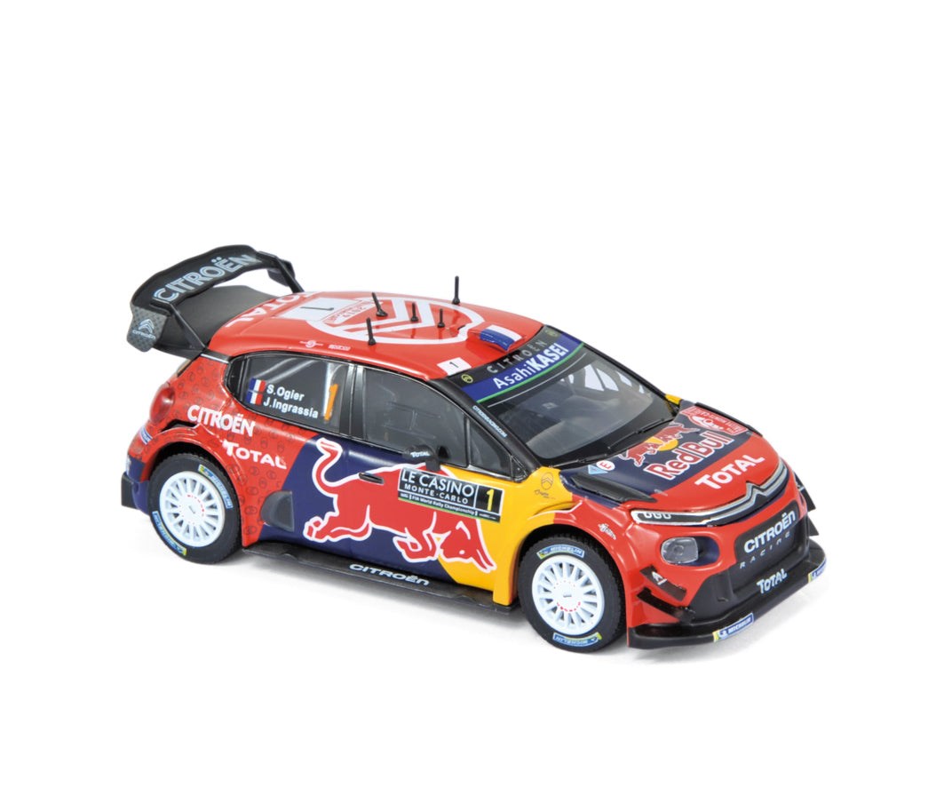 norev-citro-n-c3-wrc-2019-n-1-ogier-ingrassia-monte-carlo-1-43-jet-car image 1