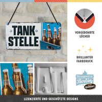 nostalgic-art-tankstelle-bier-targa-in-metallo-da-appendere-10x20-cm image 4