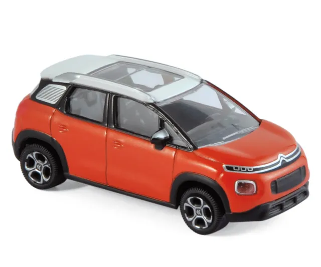 norev-citro-n-c3-aircross-2017-orange-white-1-64-modellino-auto-minijet image 1