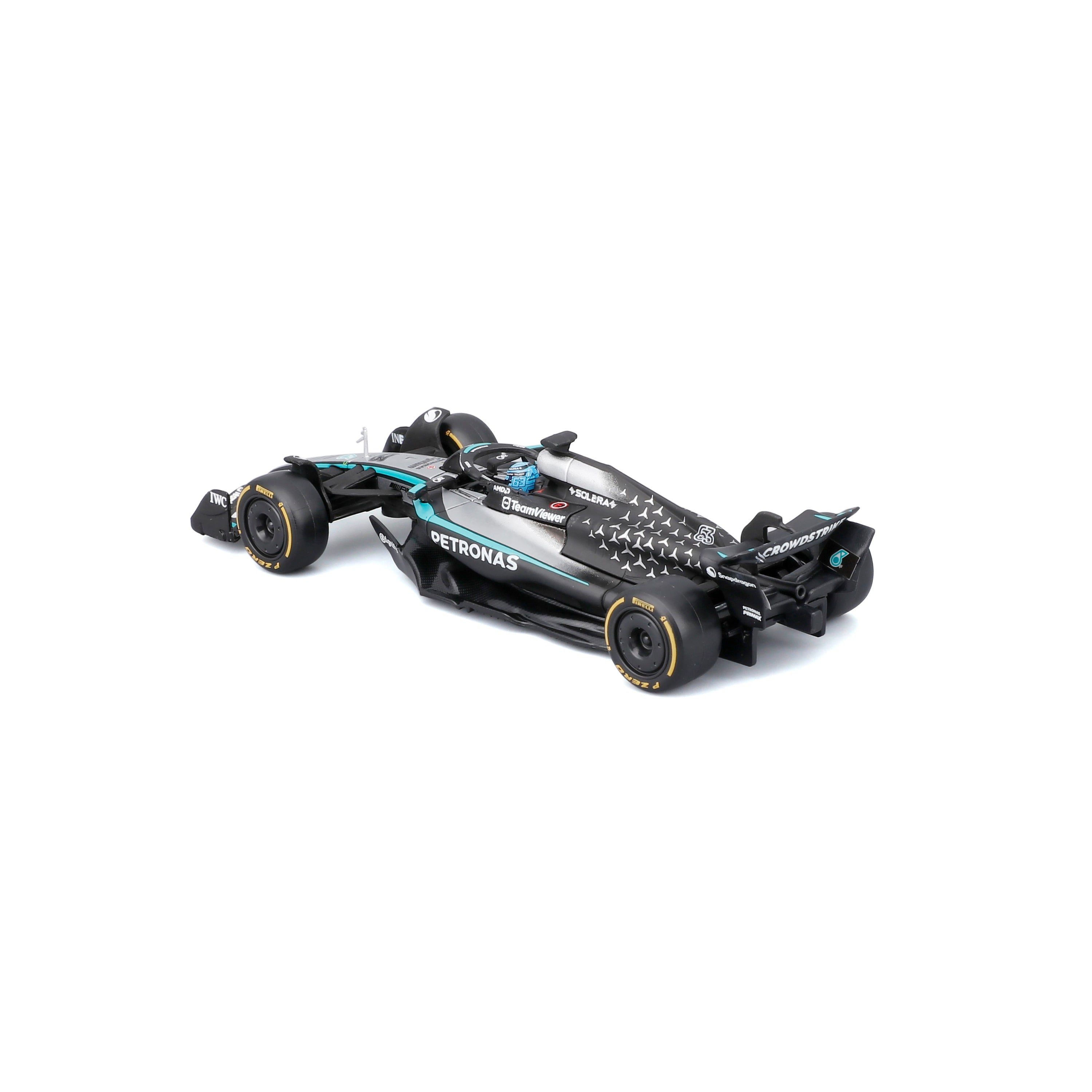 bburago-mercedes-amg-w16-2025-63-george-russell-scala-1-43-con-base-e-teca image 6