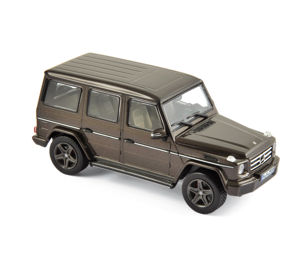 norev-mercedes-benz-classe-g-2016-modellino-auto-1-43-marrone-metallizzato image 1