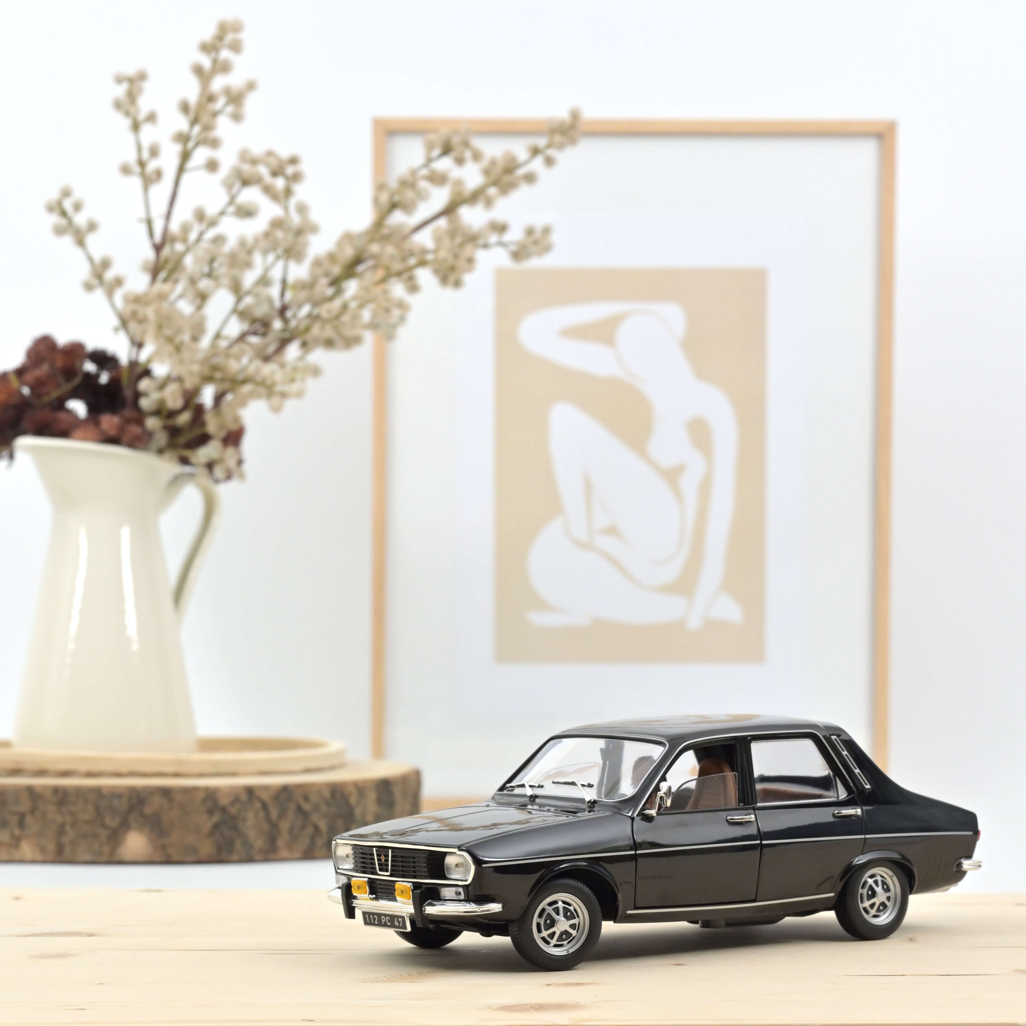 norev-renault-12-ts-1973-nera-1-18-edizione-400-pezzi image 1