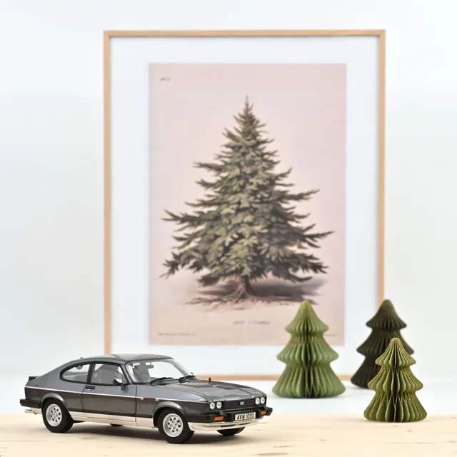 norev-ford-capri-mk-iii-2-8-injection-rhd-1981-modellino-1-18-graphite-grey image 1