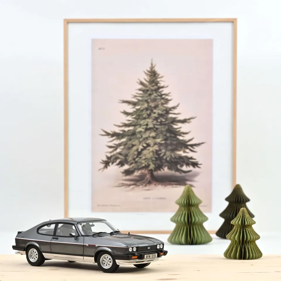 norev-ford-capri-mk-iii-2-8-injection-rhd-1981-modellino-1-18-graphite-grey image 1