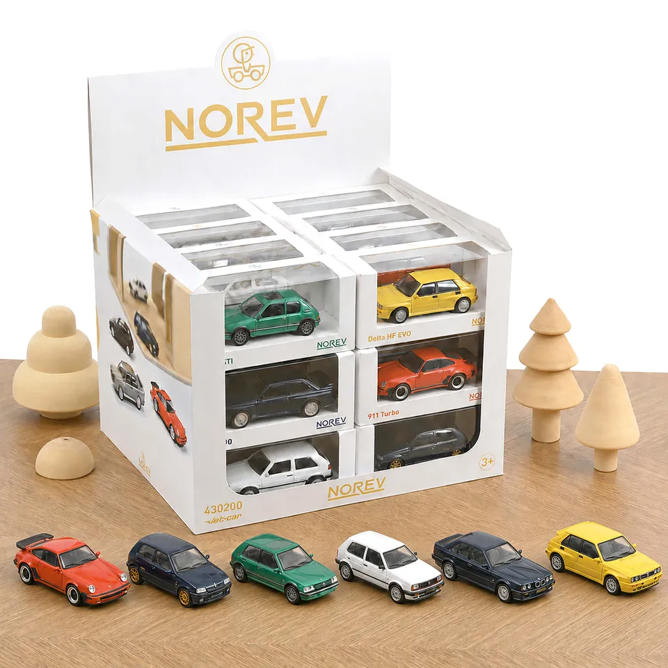 norev-display-24-pz-youngtimers-jet-car-1-43-assortimento image 1