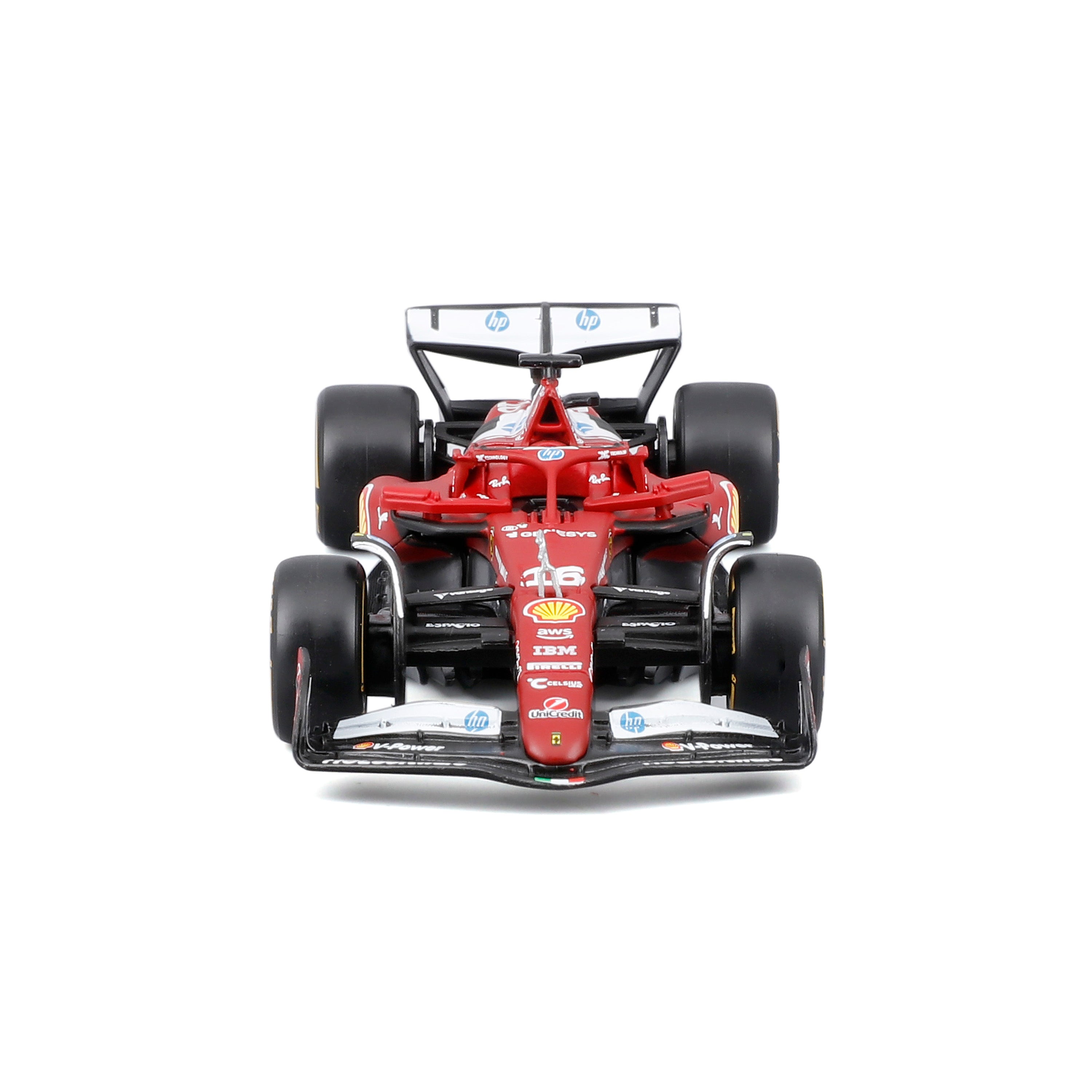 bburago-f1-ferrari-sf-25-2025-16-charles-leclerc-modellino-die-cast-scala-1-43 image 3
