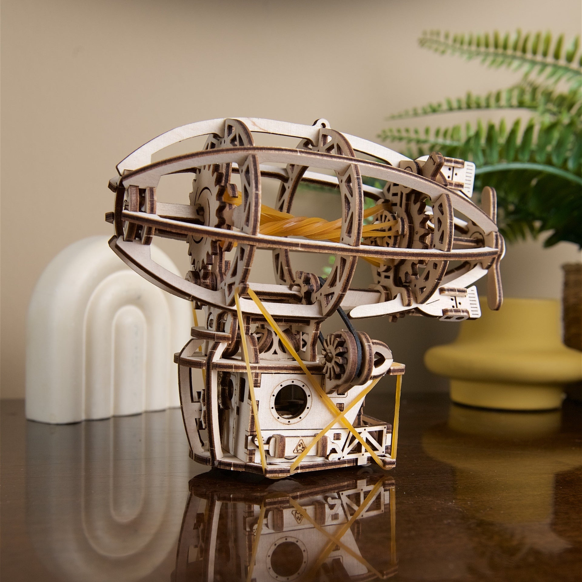 ugears-steampunk-airship-modello-meccanico-in-legno-dirigibile image 7