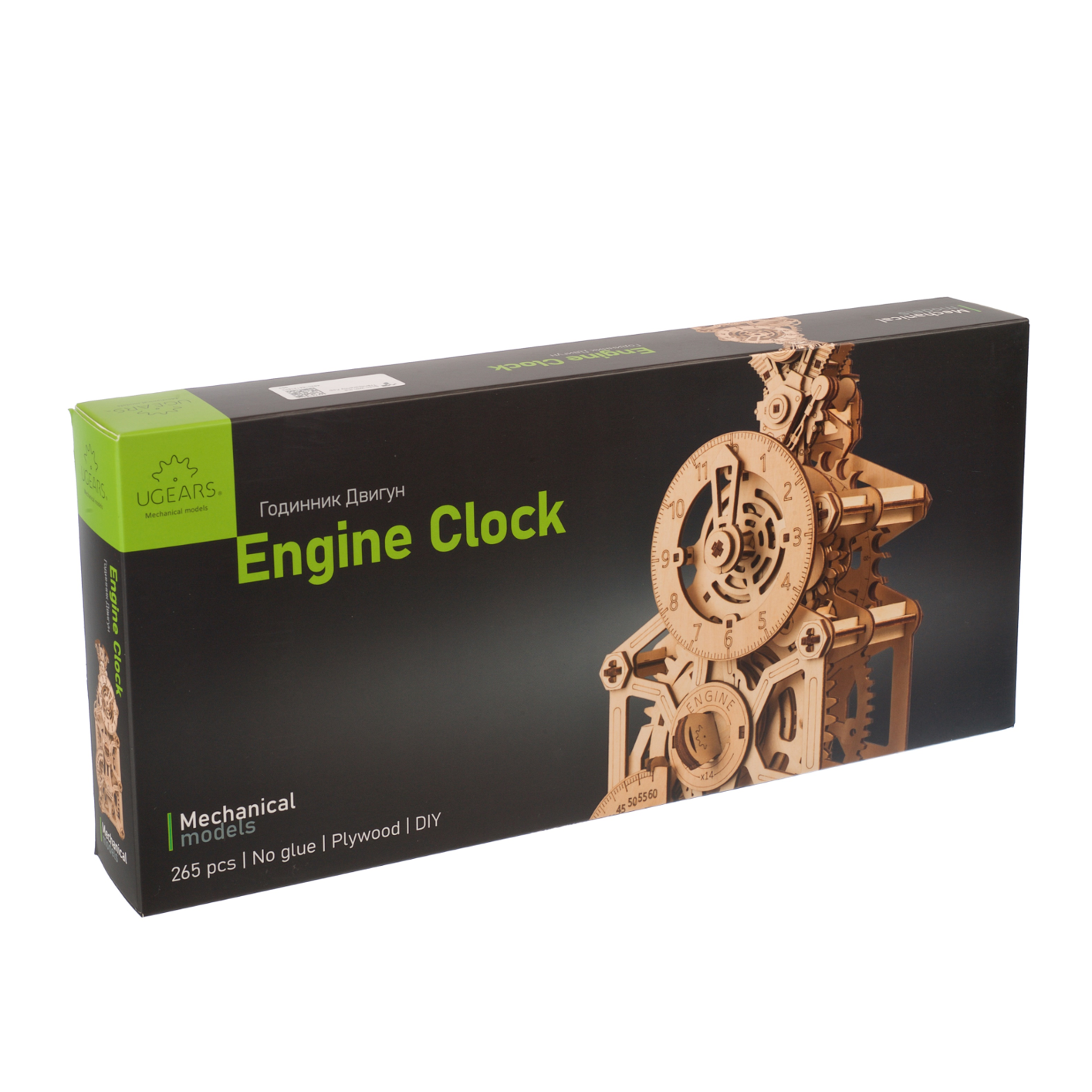 ugears-engine-clock-orologio-meccanico-da-tavolo-a-motore-da-costruire image 6