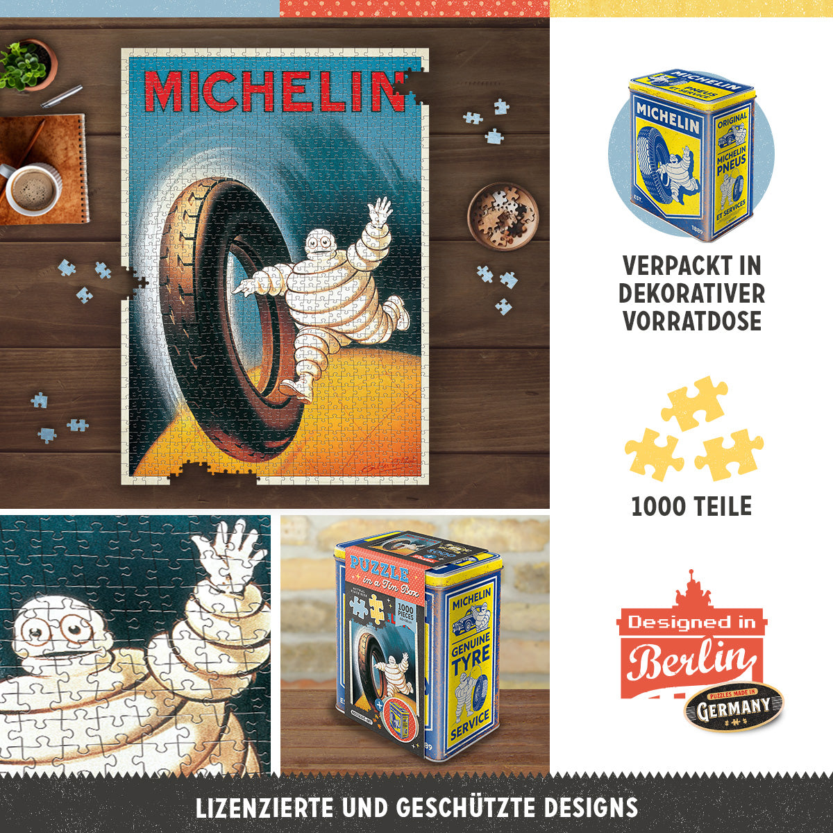nostalgic-art-michelin-waving-bibendum-painted-ad-1-puzzle-1000-pezzi-in-scatola image 3