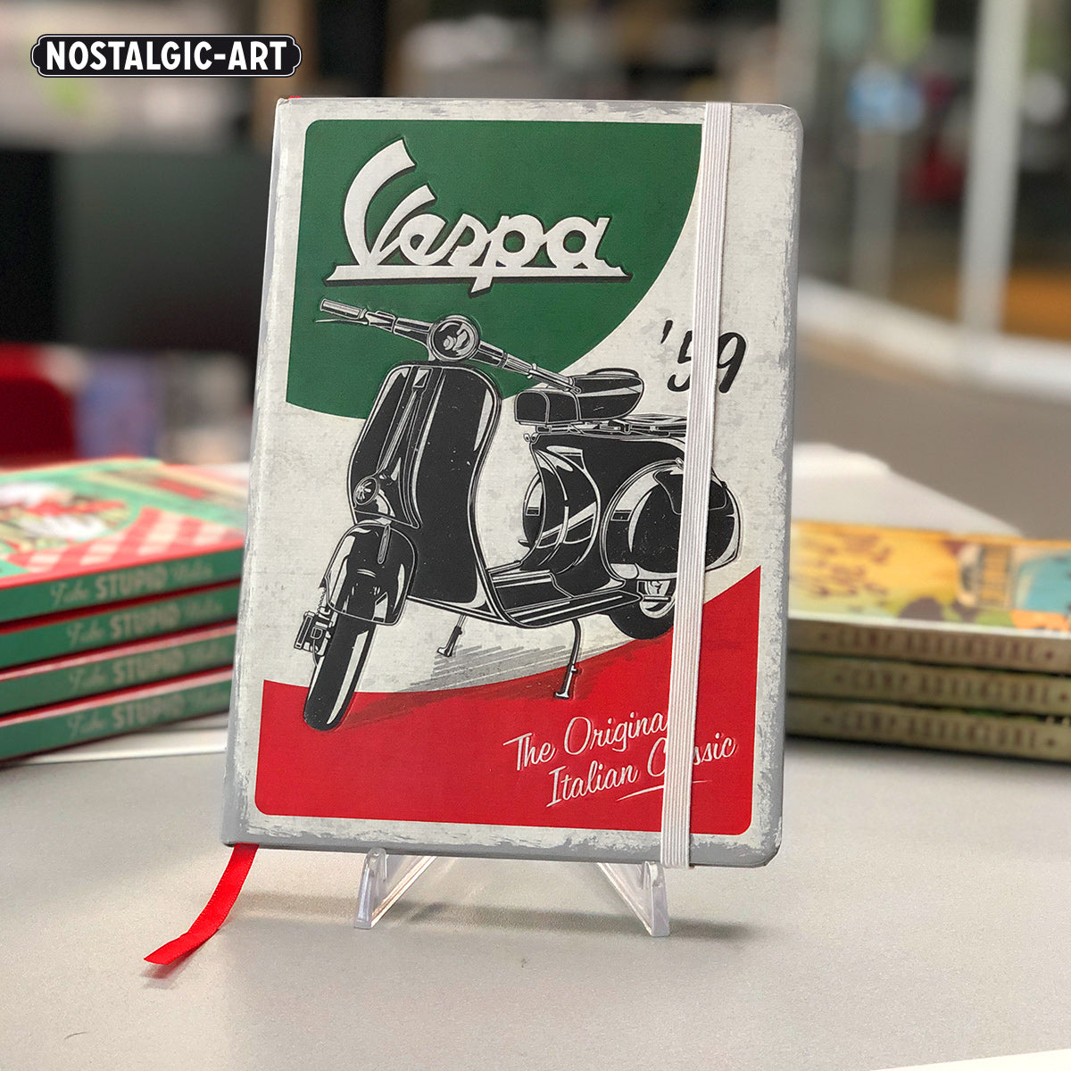 nostalgic-art-vespa-the-italian-classic-taccuino-a5-128-pagine-hardcover image 3