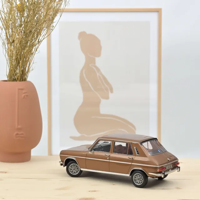 norev-simca-1100-ti-1974-sandalwood-metallic-1-18-modellino image 1