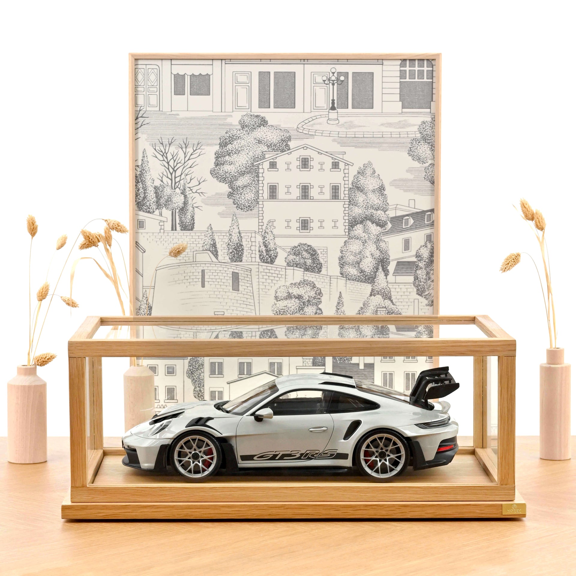 norev-display-box-in-vetro-e-rovere-fsc-1-12 image 1