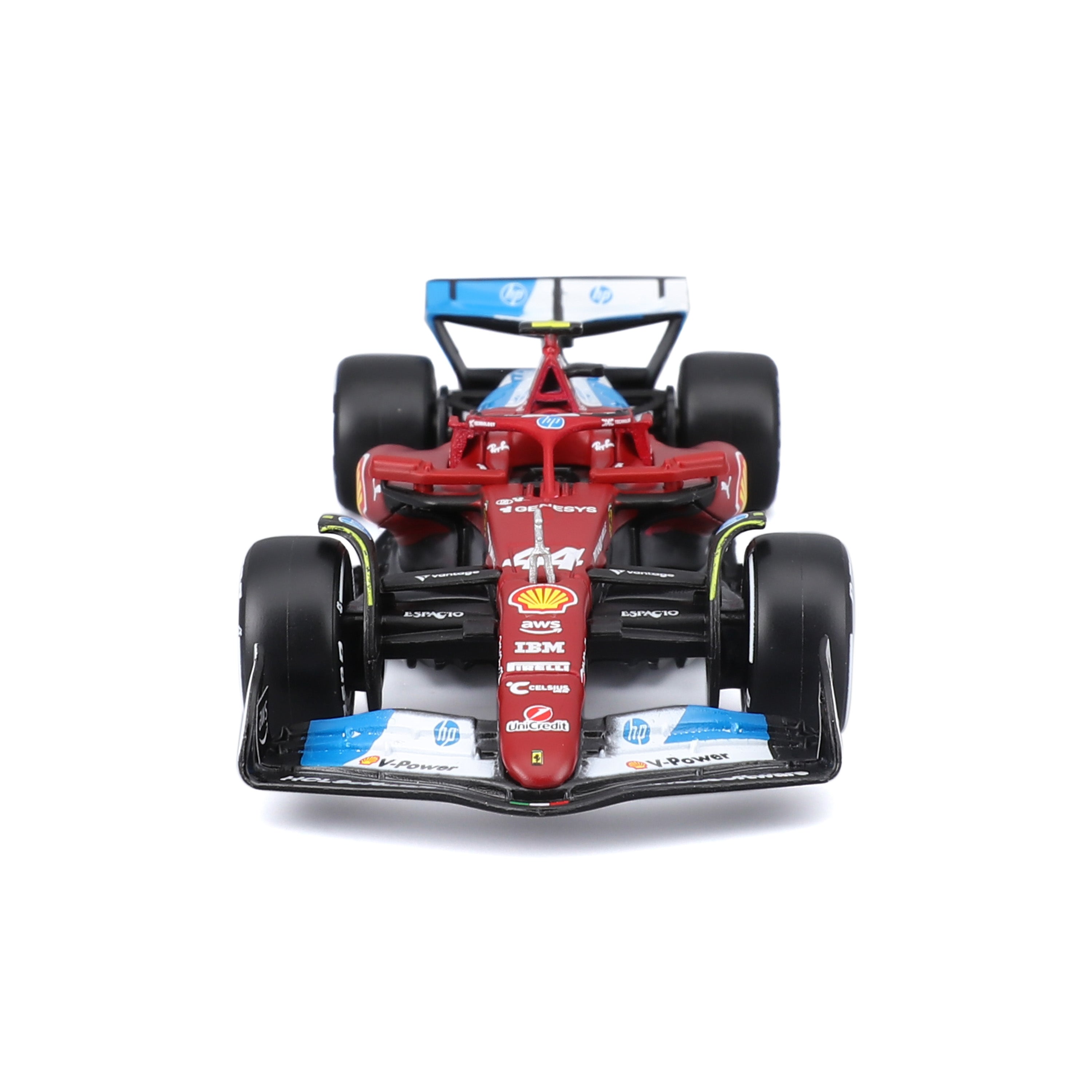 bburago-ferrari-sf-25-44-lewis-hamilton-miami-livery-1-43-modellino-f1 image 3