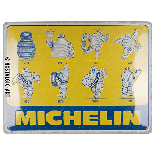 nostalgic-art-michelin-logo-evolution-targa-in-metallo-30x40-cm image 2