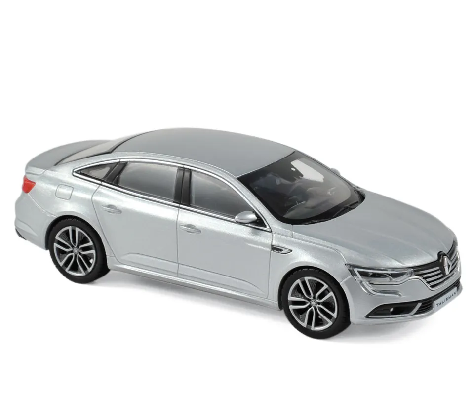 norev-renault-talisman-2016-1-43-modellino-auto-grigio-platine-silver image 1