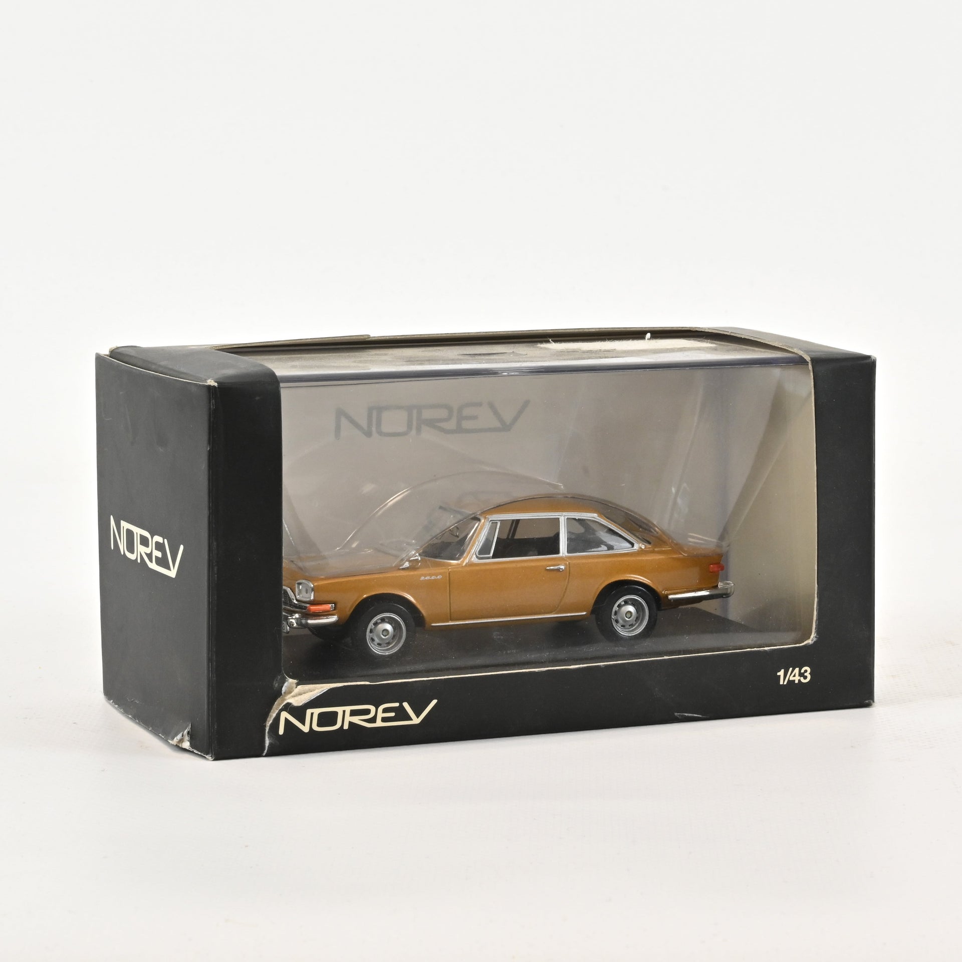 norev-glas-v8-2600-1967-brown-modellino-auto-1-43 image 1