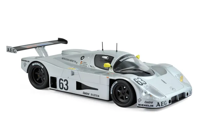 norev-sauber-mercedes-c9-1989-n-63-maas-reuter-dickens-1-18-modellino-le-mans image 1
