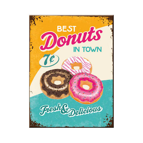 nostalgic-art-donuts-magnete-da-frigo-6x8-cm image 1