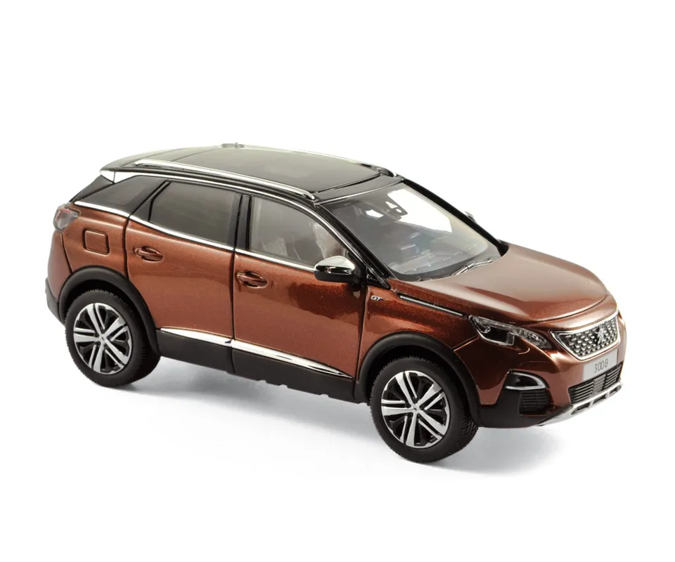 norev-peugeot-3008-gt-2016-rame-metallizzato-modellino-auto-1-43 image 1