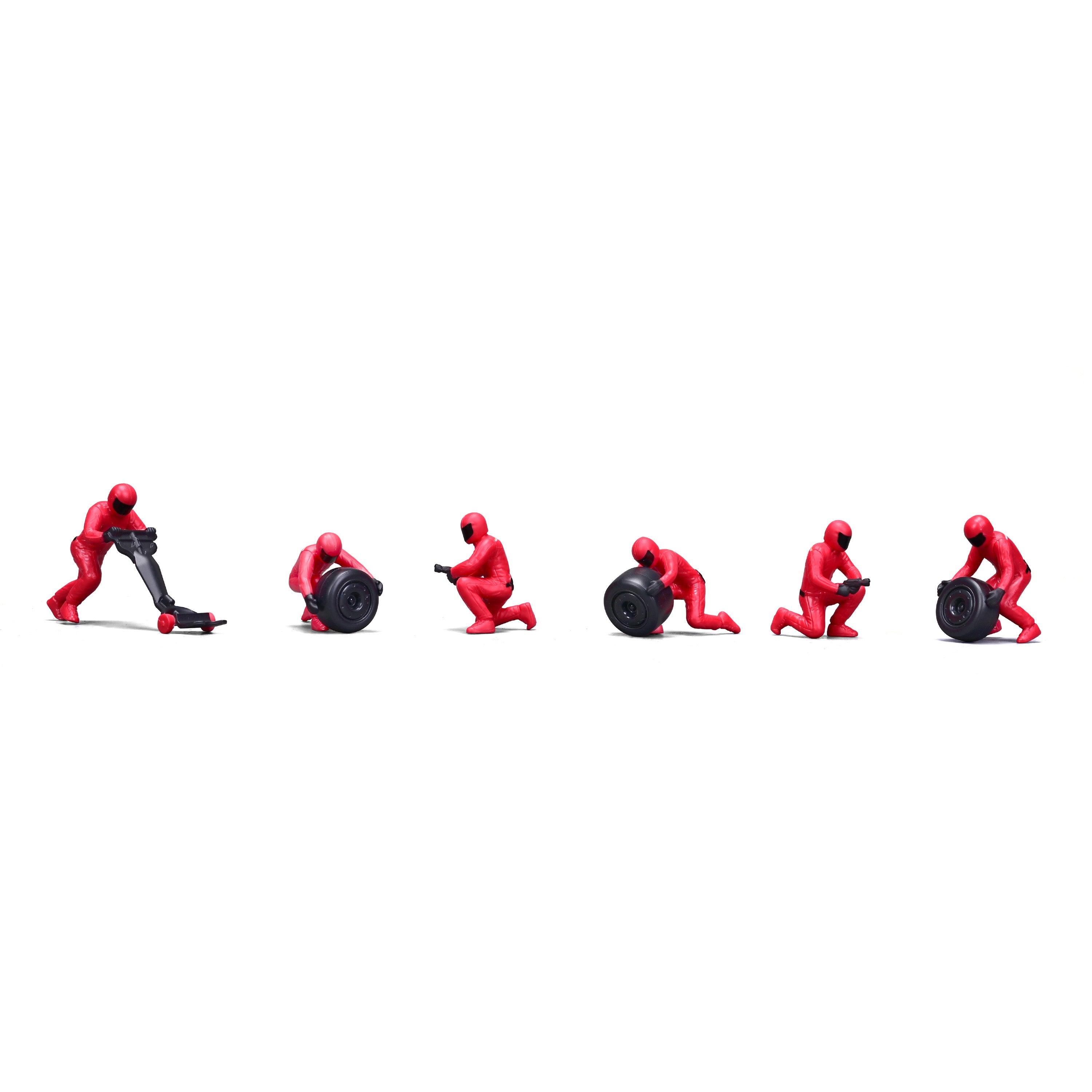 bburago-ferrari-sf-24-16-charles-leclerc-pit-stop-playset-1-43-f1-2024 image 6