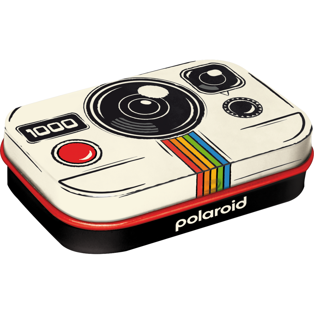nostalgic-art-polaroid-vintage-camera-scatola-latta-mentine-6x4-cm image 1