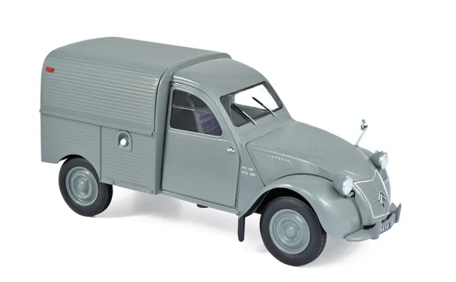 norev-citroen-2cv-fourgonnette-1957-gris-1-18 image 1