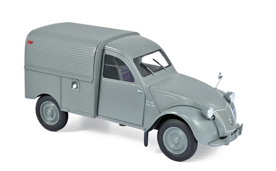 norev-citroen-2cv-fourgonnette-1957-gris-1-18 image 1