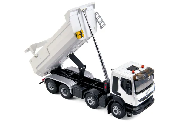 norev-renault-kerax-benne-2008-modellino-camion-1-43-bianco image 1