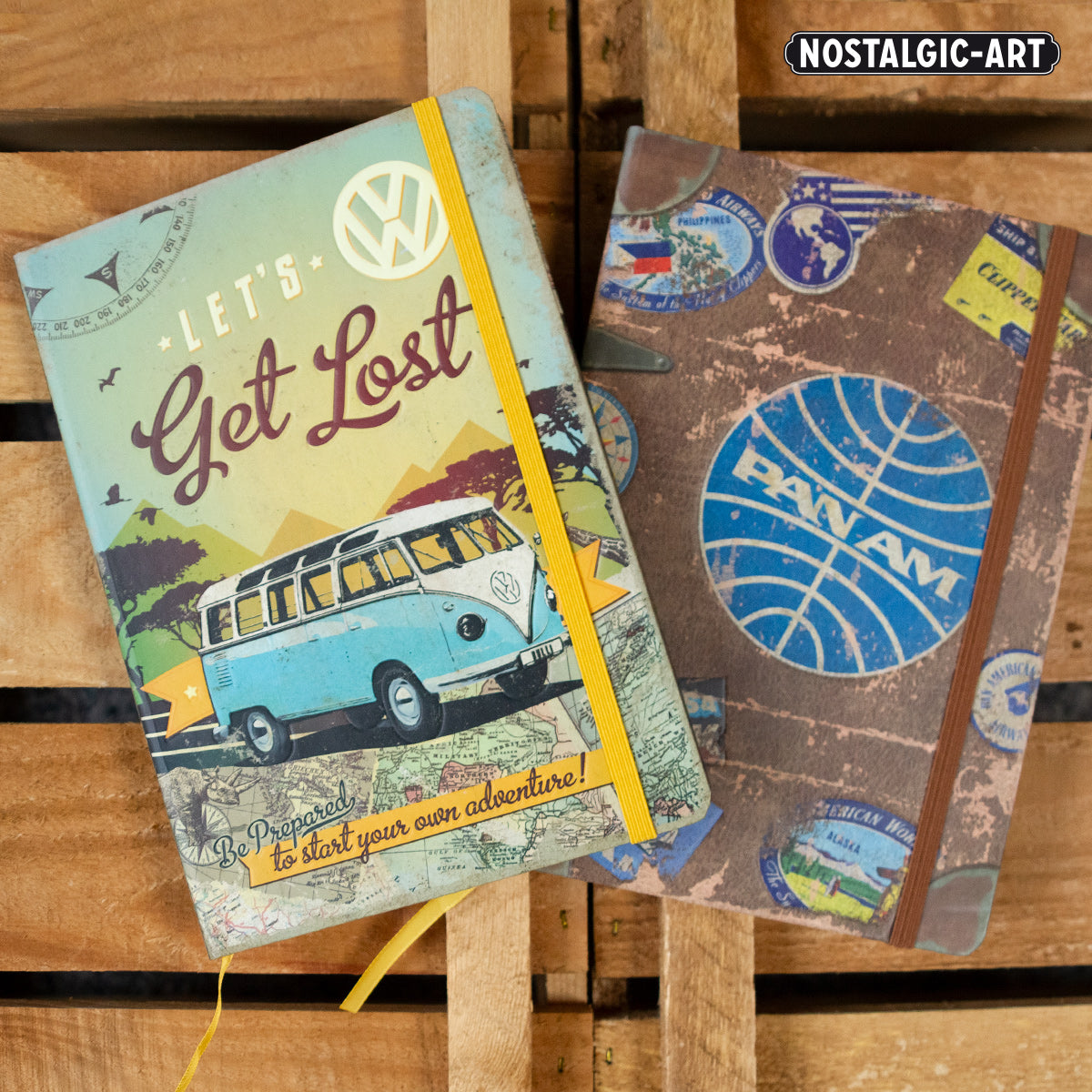 nostalgic-art-vw-bulli-let-s-get-lost-taccuino-a5-128-pagine image 4