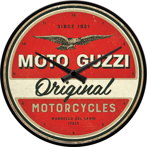 nostalgic-art-moto-guzzi-original-motorcycles-orologio-da-parete-31-cm image 1