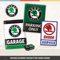 nostalgic-art-skoda-garage-green-targa-in-metallo-30x40-cm image 6