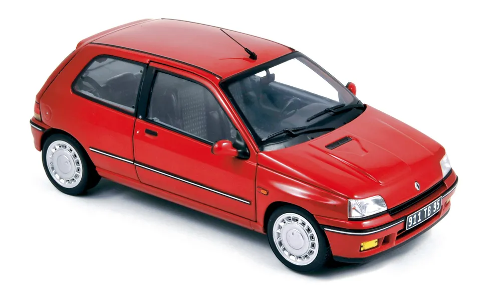 norev-renault-clio-16s-1991-1-18-rosso-vivo image 1