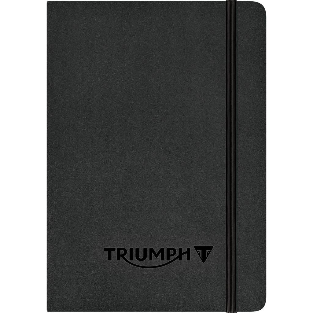 nostalgic-art-triumph-logo-black-taccuino-a5-15x20-cm-128-pagine image 1