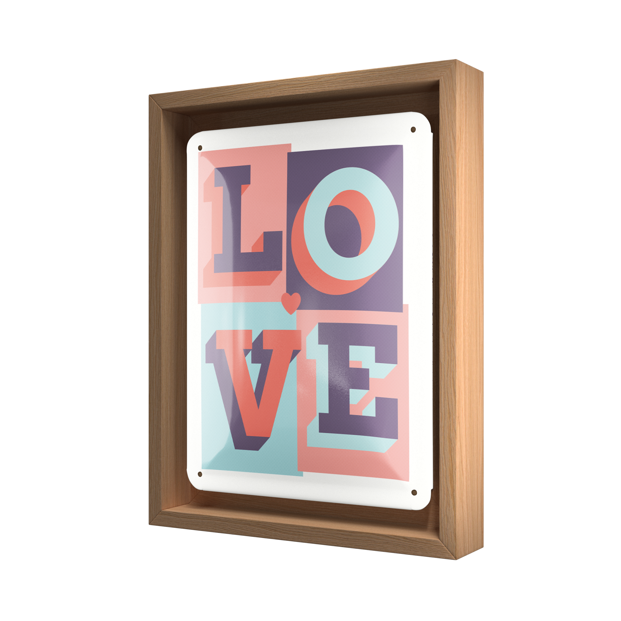 nostalgic-art-love-n-frame-s-edition-cornice-in-legno-18-5x24-cm image 1