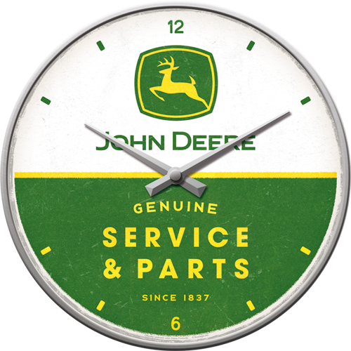 nostalgic-art-john-deere-service-parts-orologio-da-parete-31-cm-2 image 1