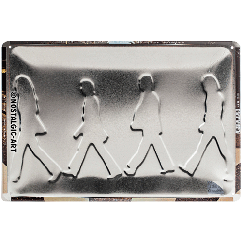 nostalgic-art-fab4-abbey-road-targa-in-metallo-20x30-cm image 3