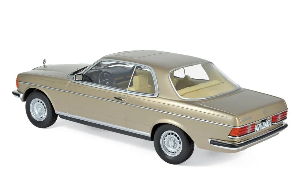 norev-mercedes-benz-280-ce-1980-champagne-metallic-modellino-auto-1-18 image 1