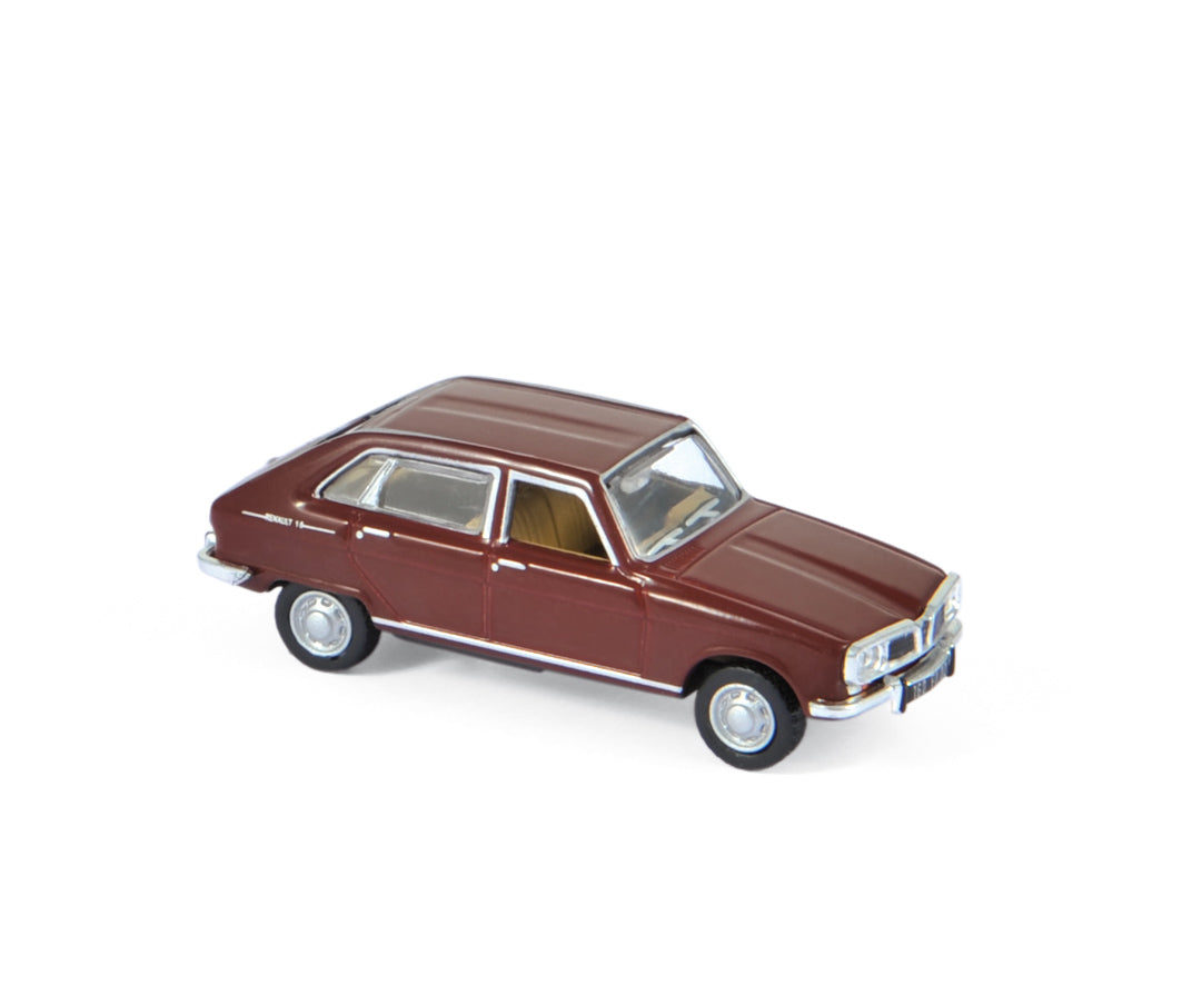 norev-renault-16-super-1966-modellino-auto-1-87-rosso-scuro image 1