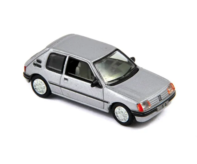 norev-peugeot-205-xl-1985-grigio-futura-scala-1-87-miniatura image 1
