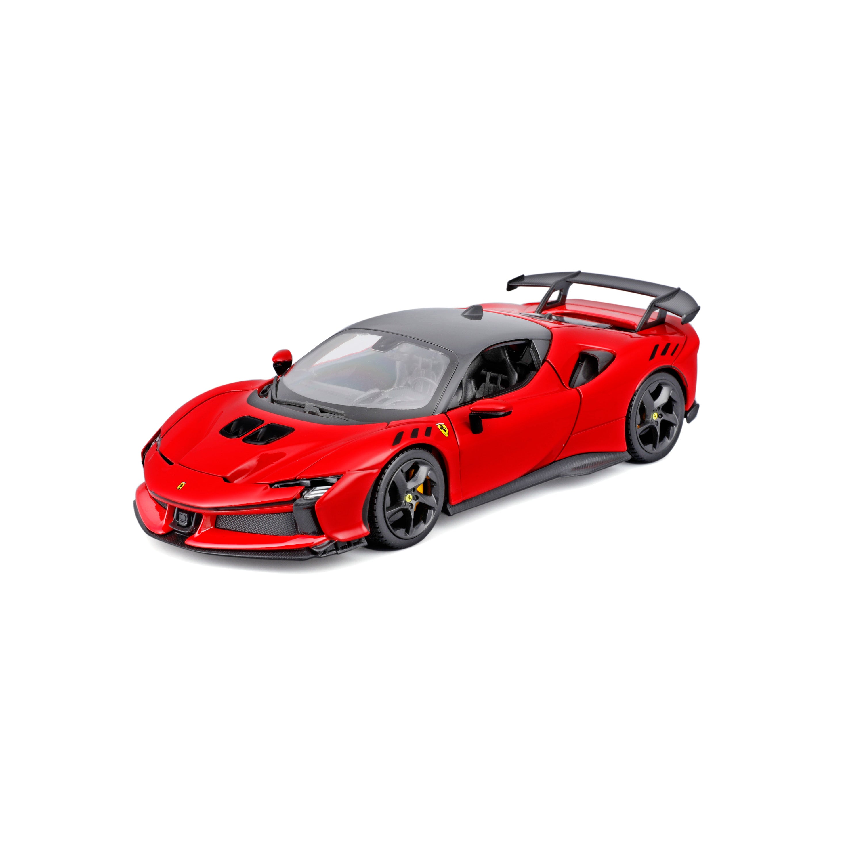 bburago-ferrari-sf90-xx-1-24-rossa-con-teca-modellino-fine-edition-web-exclusive image 3