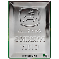 nostalgic-art-john-deere-parking-only-targa-in-metallo-30-x-40-cm image 3