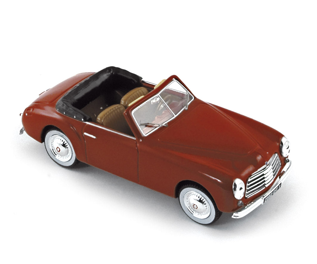 norev-simca-8-sport-1949-modellino-auto-d-epoca-1-43-rosso image 1