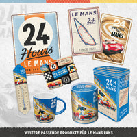 24h-le-mans-racing-poster-blue-portachiavi-in-metallo-4-cm image 5