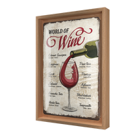 nostalgic-art-world-of-wine-targa-in-metallo-20x30-cm image 5