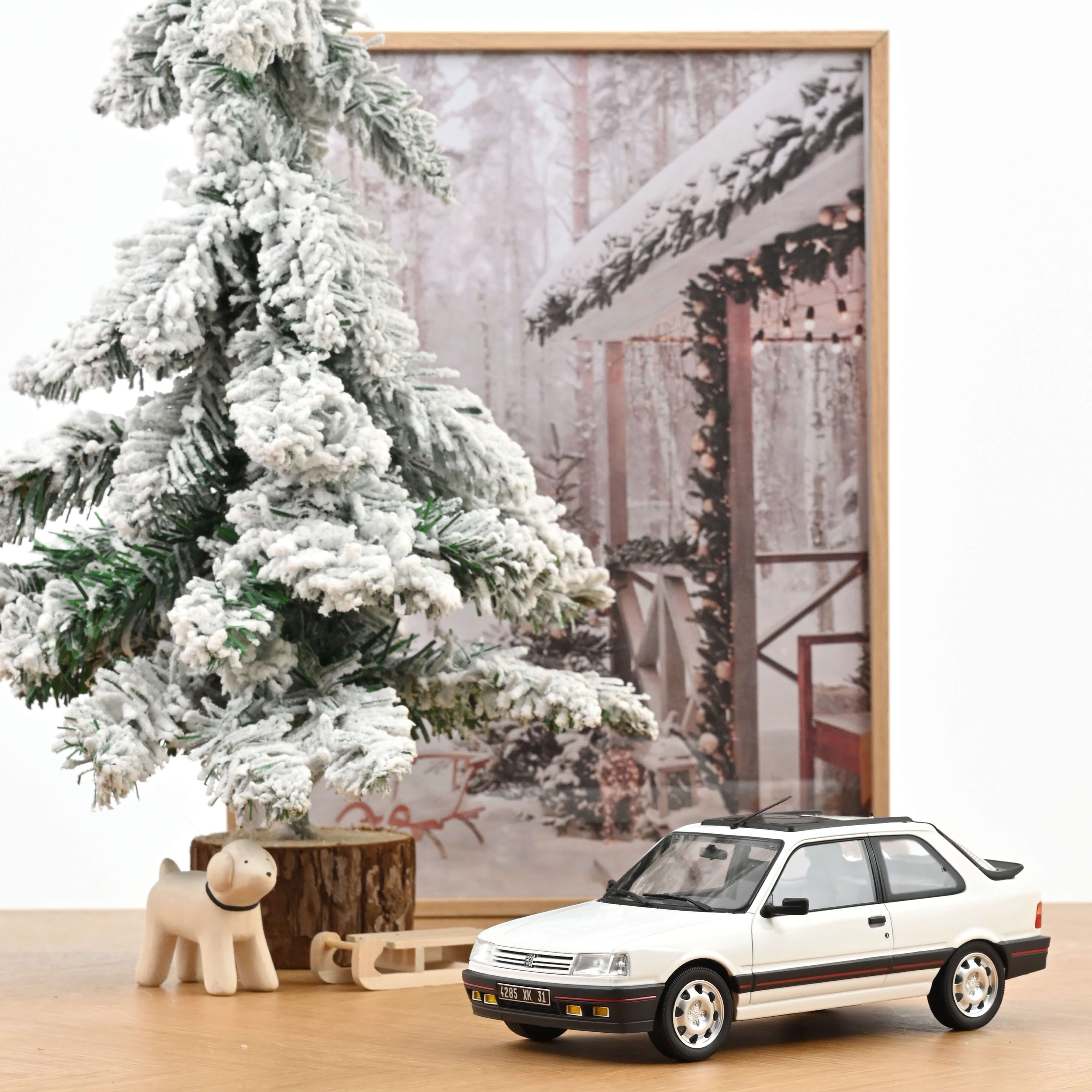 norev-peugeot-309-gti-1987-modellino-auto-1-18-blanc-meije image 4