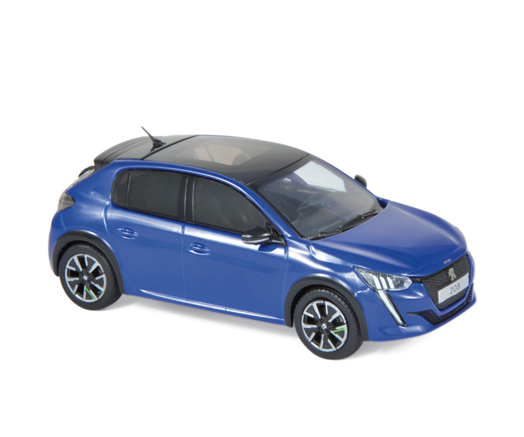 norev-peugeot-e-208-gt-2019-vertigo-blue-modellino-auto-1-43 image 1
