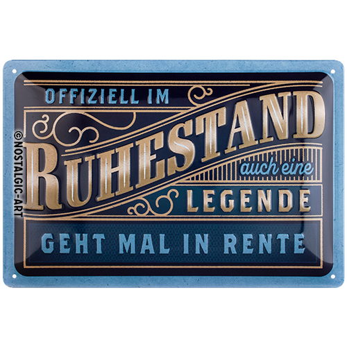 nostalgic-art-ruhestand-targa-in-metallo-20x30-cm-2 image 1