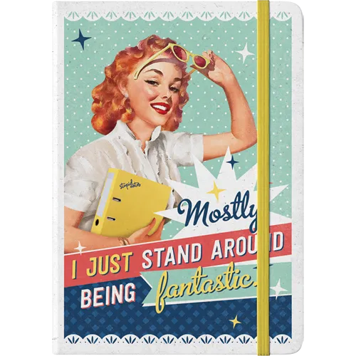 nostalgic-art-stand-around-being-fantastic-taccuino-a5-128-pagine image 1